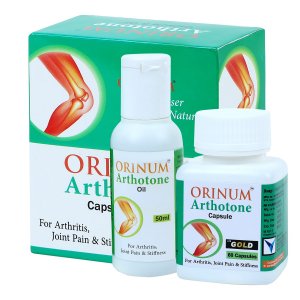 Arthotone Combipack (Capsule 1x60 + Oil 50ml) For Joint Pain & Stiffness 1s